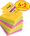 Post - it Super Sticky Z - notes Carnival, 90 vel, ft 76 x 76 mm, 4 + 2 GRATIS - OfficeTown