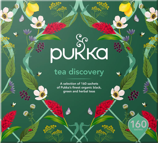 Pukka thee bio, Discovery Box, geassorteerde smaken, doos van 160 stuks - OfficeTown