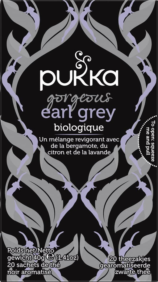 Pukka thee bio, Gorgeous Earl Grey, pak van 20 stuks - OfficeTown