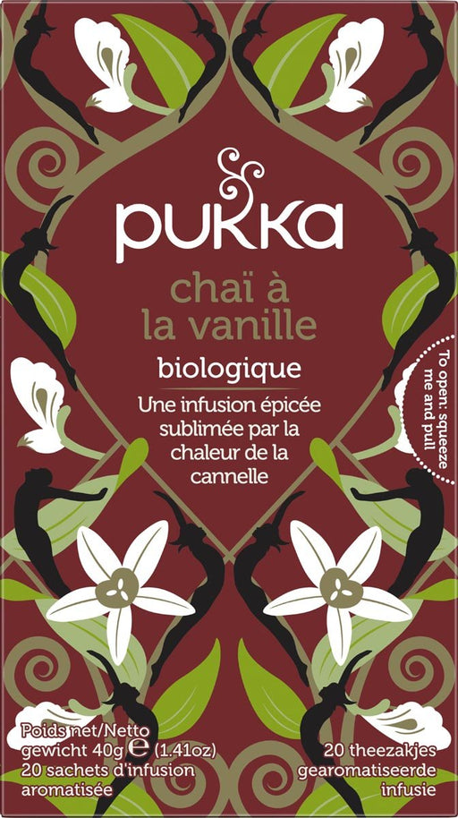 Pukka thee bio, Vanilla Chai, pak van 20 stuks - OfficeTown