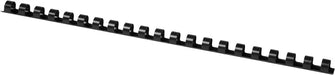 Q - CONNECT bindrug 10mm 21 rings 100 stuks zwart - OfficeTown