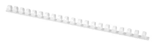 Q - CONNECT bindrug 14mm 21 rings 100 stuks wit - OfficeTown