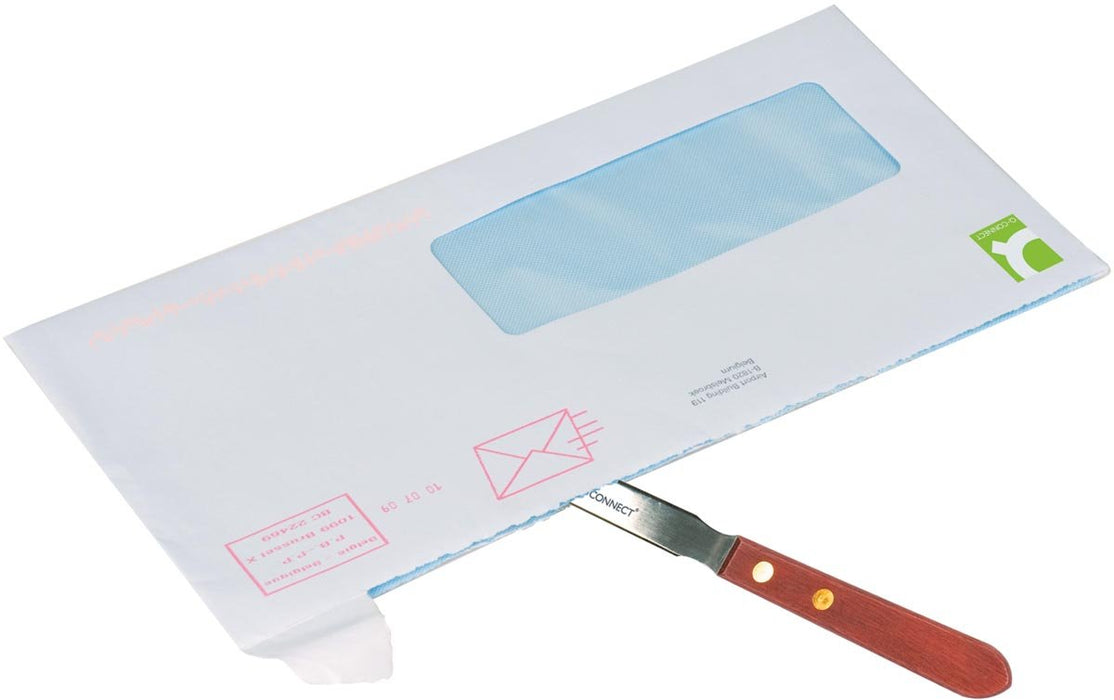 Q - CONNECT brievenopener 22 cm, met houten handvat - OfficeTown