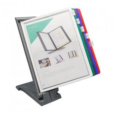Q - CONNECT bureaustandaard Quickfind met 10 tassen - OfficeTown