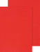 Q - CONNECT dekblad A4 leder 250 grams 100 stuks rood - OfficeTown