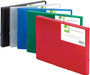 Q - CONNECT Elastomap, met elastieken sluiting, A4, rug 25 mm, rood - OfficeTown