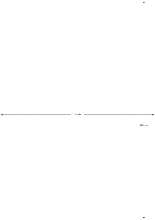 Q - CONNECT etiketten, wit, rechte hoeken, 210 x 297 mm, 200 vel, 1 etiket per vel - OfficeTown