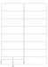 Q - CONNECT etiketten, wit, ronde hoeken, 99,1 x 33,9 mm, 100 vel, 16 etiketten per vel - OfficeTown
