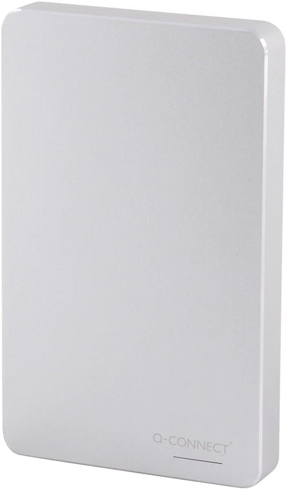 Q - CONNECT externe harde schijf USB 3.0, zilver, 2 TB - OfficeTown
