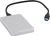 Q - CONNECT externe harde schijf USB 3.0, zilver, 2 TB - OfficeTown