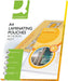 Q - CONNECT gelamineerde hoes A4 2x 80 micron mat 100 stuks - OfficeTown