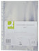 Q - CONNECT geperforeerde showtas 11 - gaatsperforatie, glashelder, 60 micron, pak van 100 stuks - OfficeTown