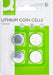 Q - CONNECT knoopcel CR2025, blister van 4 stuks - OfficeTown