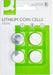 Q - CONNECT knoopcel CR2032, blister van 4 stuks - OfficeTown