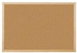 Q - CONNECT kurkbord, met houten frame, 60 x 90 cm - OfficeTown
