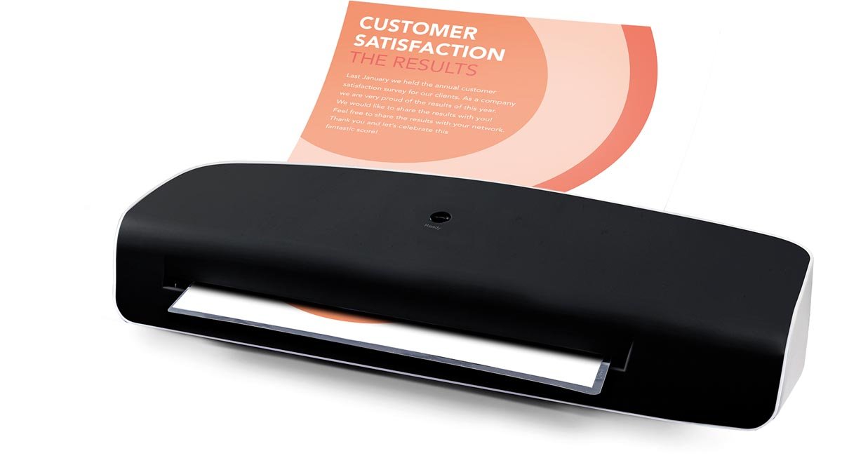 Q - CONNECT Lamineermachine A3 in het Zwart - OfficeTown