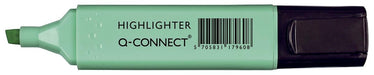 Q - CONNECT markeerstift in pastelblauw met waterbasisinkt - OfficeTown