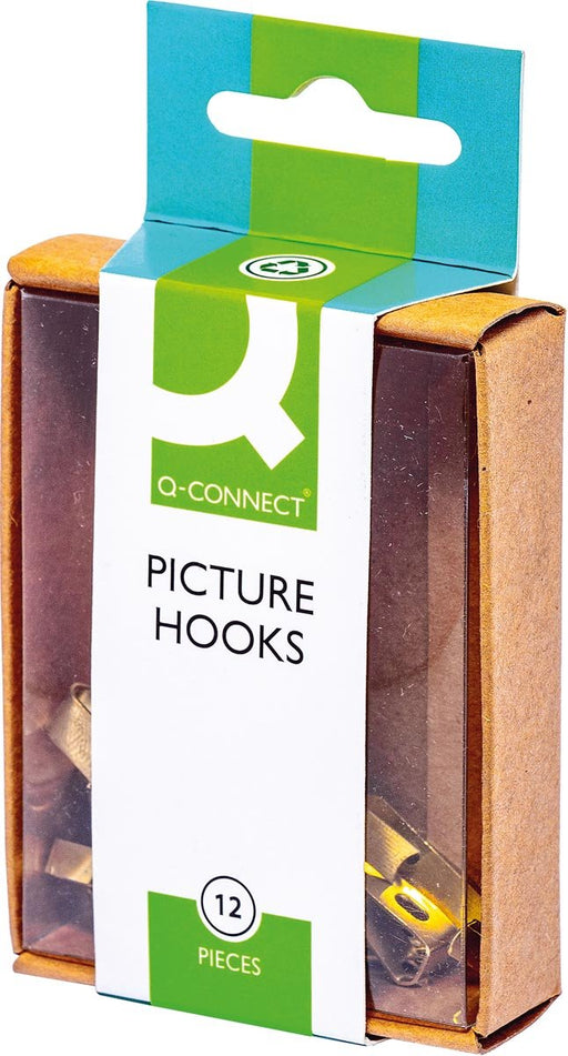 Q - CONNECT metalen fotohaken doos van 20 stuks - OfficeTown
