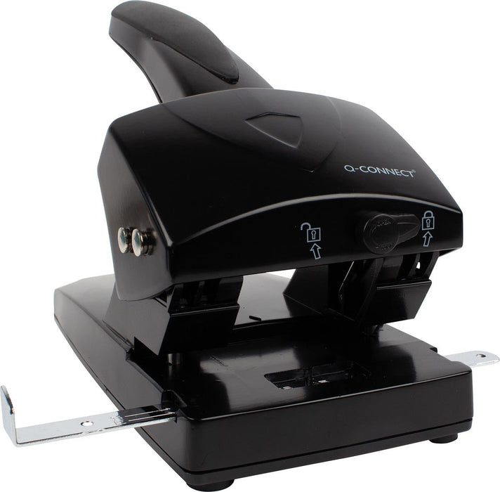 Q - CONNECT perforator, 65 vel, zwart - OfficeTown
