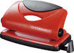 Q - CONNECT perforator Licht Gebruik, 10 vel, rood - OfficeTown