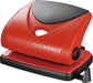 Q - CONNECT perforator, Middelzware uitvoering, 20 vellen, rood - OfficeTown