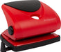 Q - CONNECT perforator, Middelzware uitvoering, 20 vellen, rood - OfficeTown