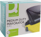 Q - CONNECT perforator voor gemiddeld gebruik, 20 vel, zwart - OfficeTown