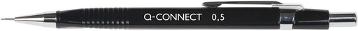 Q - CONNECT potlood 0,5 mm zwart met antislip grip - OfficeTown