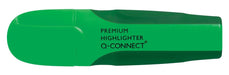 Q - CONNECT Premium markeerstift met ergonomische grip, groen - OfficeTown