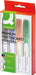 Q - CONNECT Premium whiteboard marker, ronde punt, doos van 4 stuks in verschillende kleuren - OfficeTown