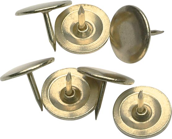 Q - CONNECT punaises, doosje van 120 stuks, messing - OfficeTown