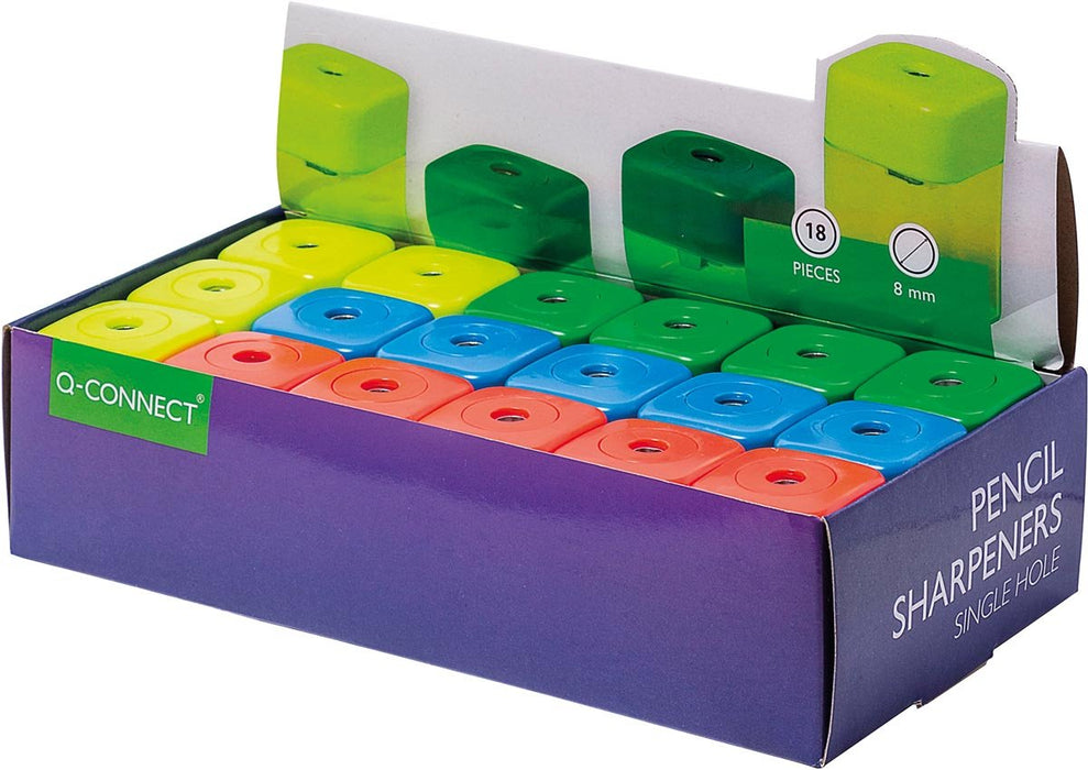 Q - CONNECT puntenslijper 1 - gaats in verschillende kleuren - OfficeTown