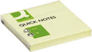 Q - CONNECT Quick Notes, ft 76 x 76 mm, 100 vel, geel - OfficeTown