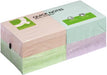 Q - CONNECT Quick Notes, ft 76 x 76 mm, 100 vel, pak van 12 blokken in pastelkleuren - OfficeTown