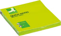 Q - CONNECT Quick Notes, ft 76 x 76 mm, 80 vel, neongroen - OfficeTown
