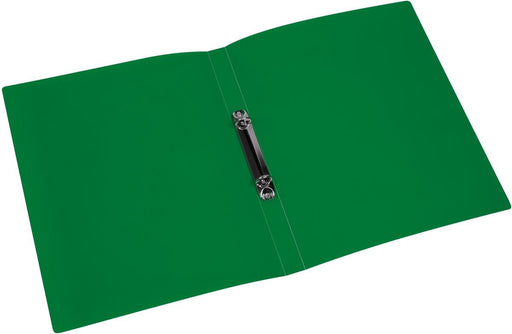 Q - CONNECT ringband, PP, 2 ringen, 16 mm, groen transparant - OfficeTown