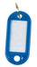 Q - CONNECT sleutelhanger, pak van 10 stuks, donkerblauw - OfficeTown