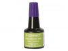 Q - CONNECT stempelinkt, 28 ml fles, paars - OfficeTown