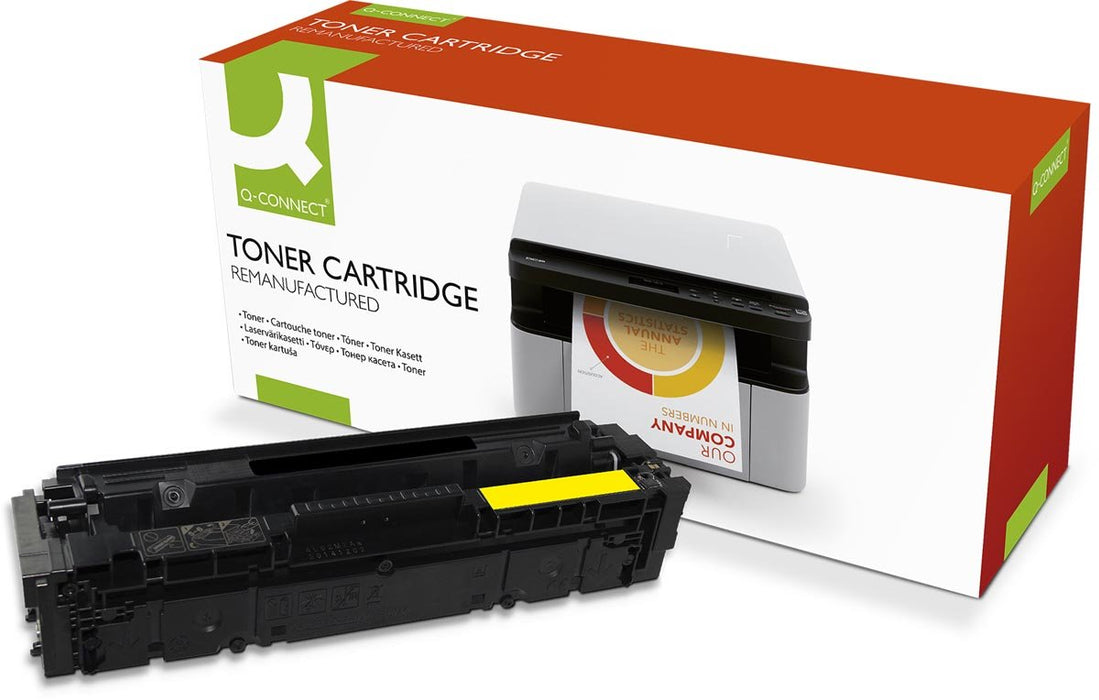 Q - CONNECT toner geel 2300 pagina's voor Canon - OEM: 3025C002 - OfficeTown
