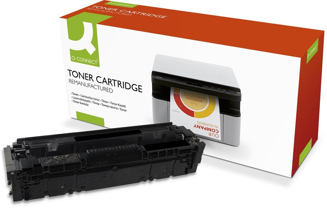 Q - CONNECT toner zwart 3100 pagina's voor Canon - OEM: 3028C002 - OfficeTown