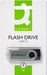 Q - CONNECT USB stick 2.0, zwart, 4 GB - OfficeTown