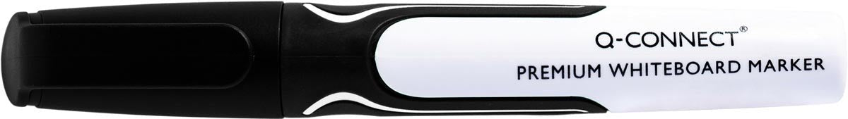 Q - CONNECT whiteboardmarker, 3 mm, ronde punt, zwart - OfficeTown