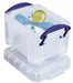 Really Useful Box 0,14 liter, transparant - OfficeTown
