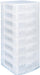 Really Useful Box Box opbergbox 8 x 9,5 l, transparant - OfficeTown