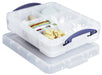 Really Useful Box Box opbergdoos 11 liter, transparant - OfficeTown