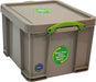 Really Useful Box Box opbergdoos 35 liter, gerecycled, grijs 6 stuks - OfficeTown