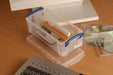 Really Useful Box Doos 0,9 liter, transparant - OfficeTown