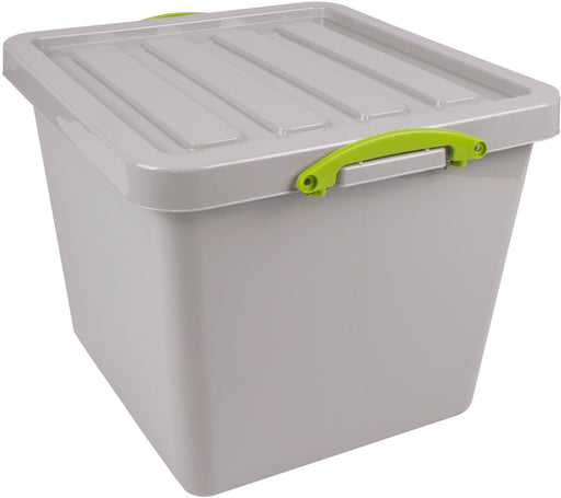 Really Useful Box Doos Gerecycled opbergdoos 60 l, nestbaar, grijs 3 stuks - OfficeTown