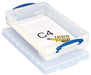 Really Useful Box Doos opbergdoos 6 liter, transparant - OfficeTown