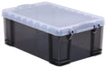 Really Useful Box Doos opbergdoos 9 liter, doorzichtig gerookt - OfficeTown